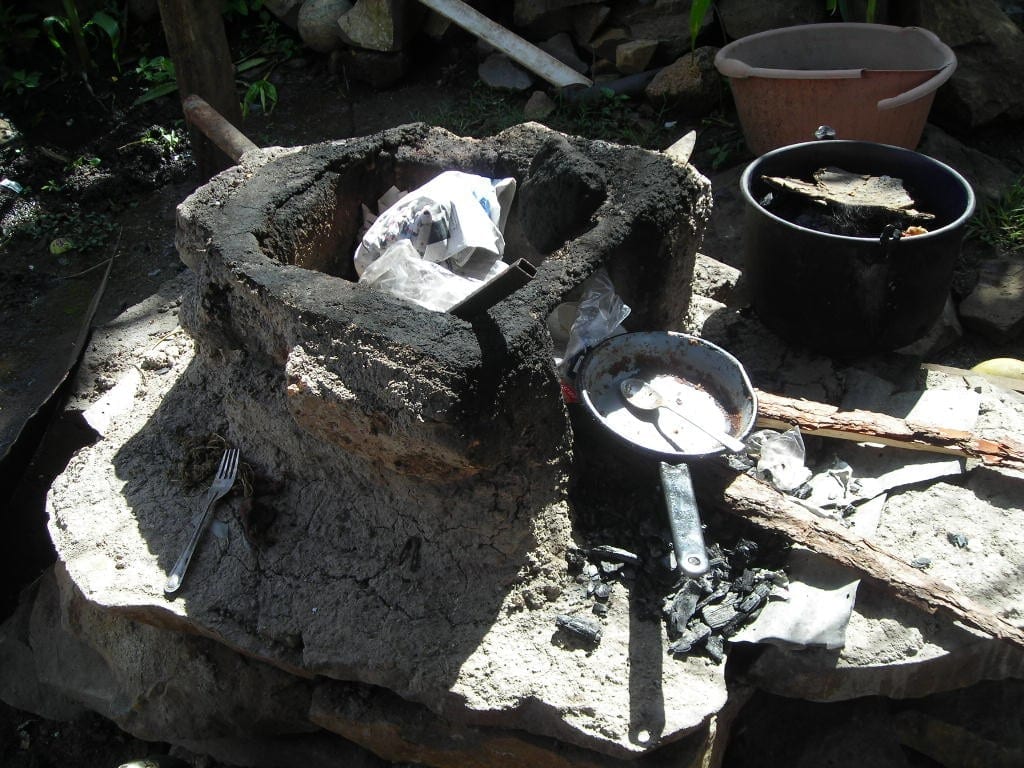 Cocina en Monte de los Olivos, Honduras)